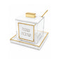 Gold Rimmed Honey Dish