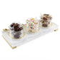 Glass Dip Bowl Dish Arrangement