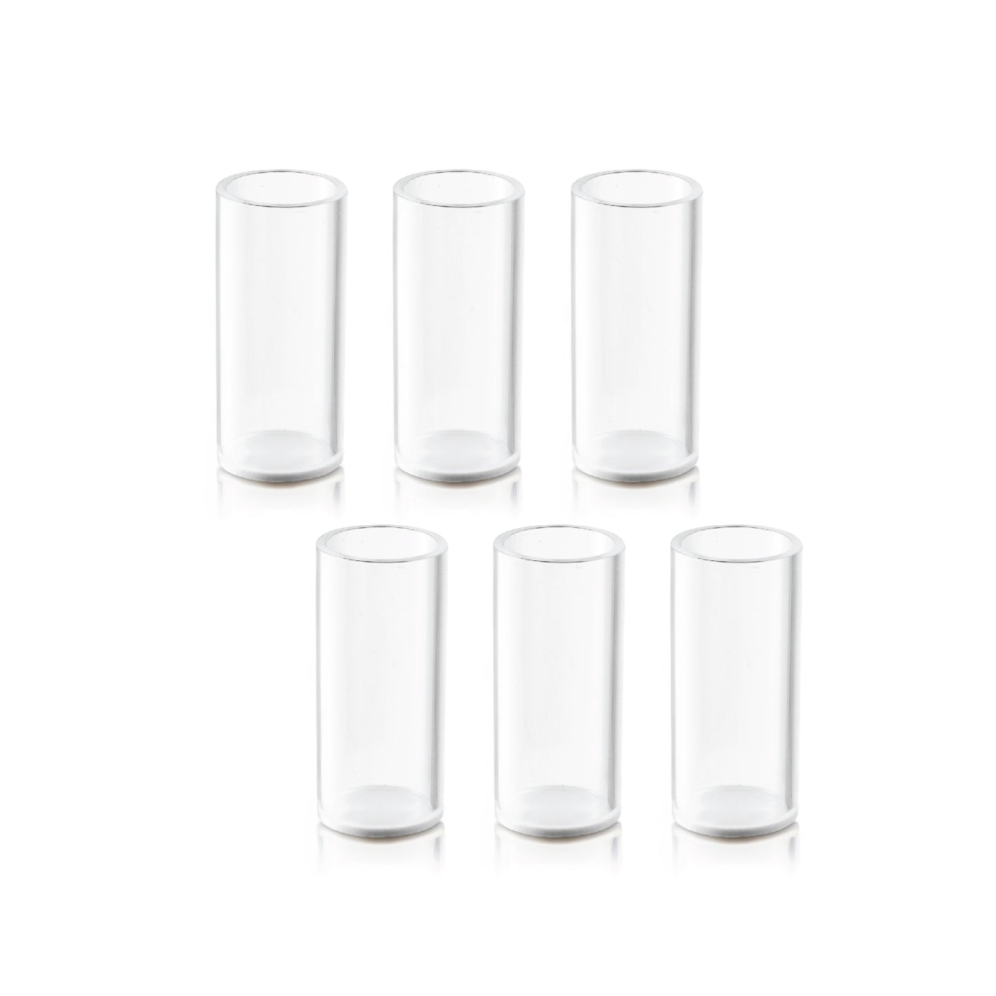 Shot Cup Set- White Marble Lucite