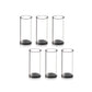 Shot Cup Set- Black Lucite